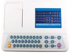 Digitale ECG-Machine 5 duimecg Controlesysteem met Navulbare Li-Ionenbatterij