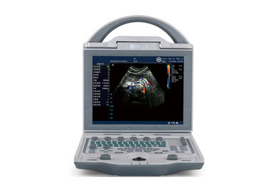 De draagbare Draagbare de Ultrasone klankscanner van de Echocardiografiemachine met 10,4 verplaatst Regelbare Monitor centimeter voor centimeter