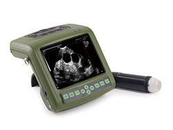 Mobiele Veterinaire de Ultrasone klankscanner van de Ultrasone klankmachine Gemakkelijk om Backfat Maximum Vertoningsdiepte van 20cm te zien