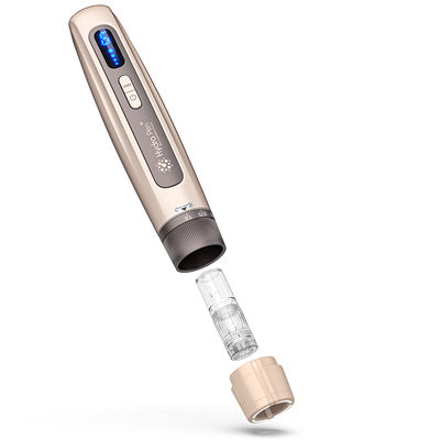 De nieuwste 4-pool EMS Automatcal Serum Applicator Hydra Pen H5 Gezicht Huid Derma Microneedling Pen Essence Collageen Regeneratie