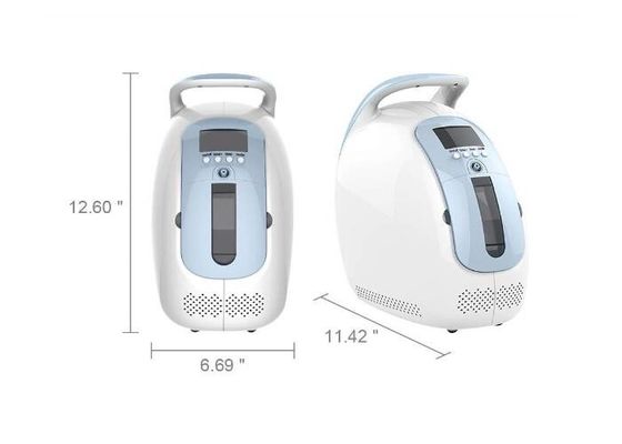 Van de de Zuurstofconcentrator van het huisgebruik Draagbare de Zuurstoflevering met Autoadapter 1~5L/Min Working Noise ≤45dB